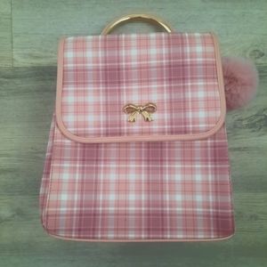 Plaid Backpack